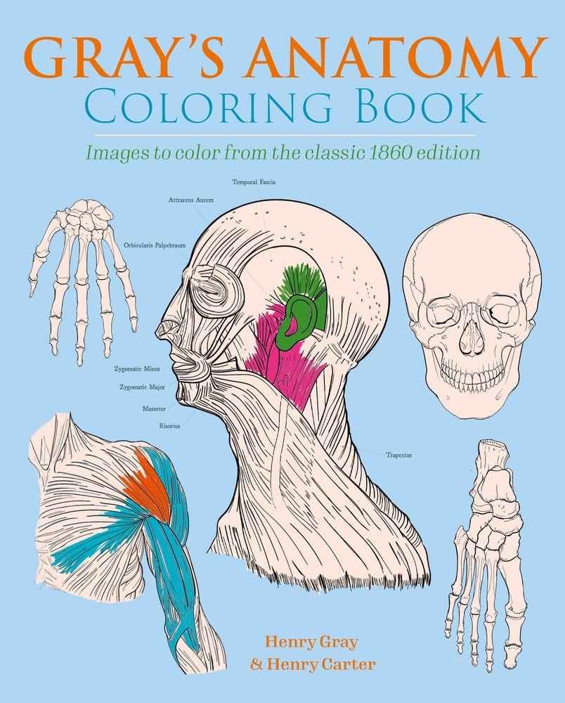 Gray’s Anatomy Coloring Book
