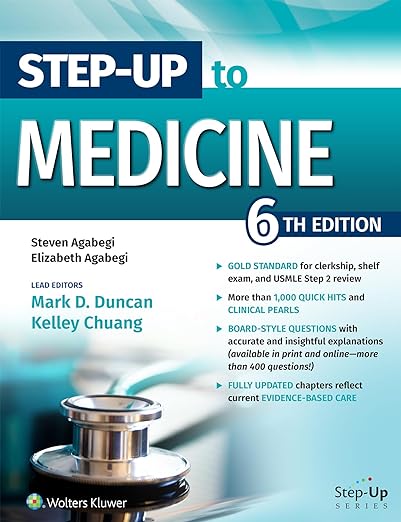 Step-Up to Medicine (Step-Up Series) Sixth Edition PDF Free Download