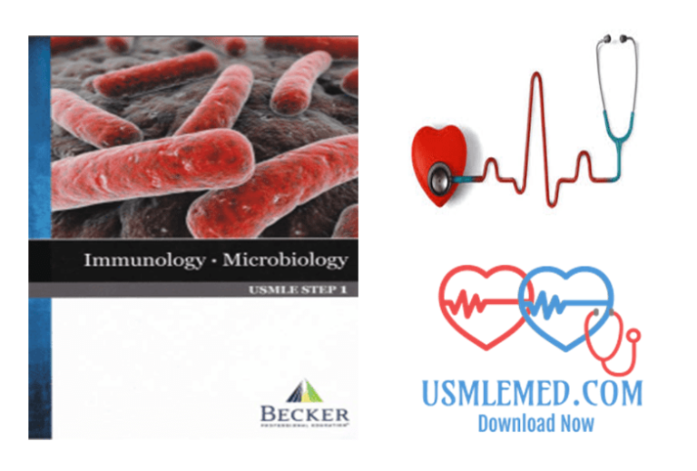 BECKER USMLE Step 1 Immunology Microbiology PDF Free Download