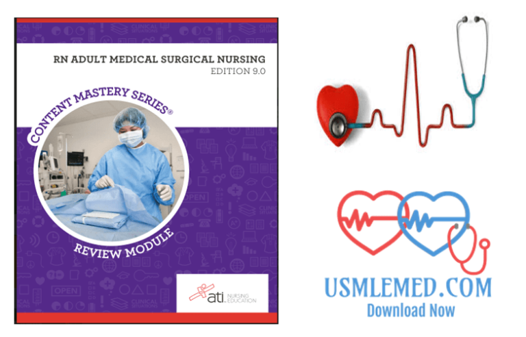 Download ATI RN Adult Medical Surgical Nursing 9th Edition PDF Free