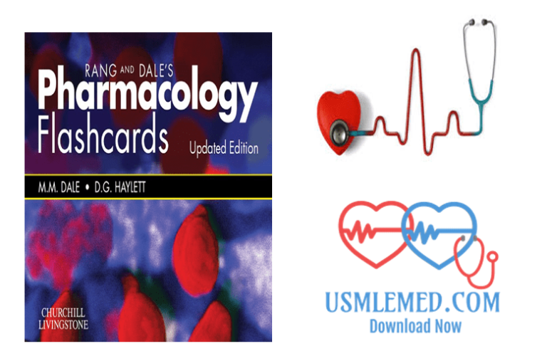 Download Rang & Dale’s Pharmacology Flash Cards Updated Edition PDF Free