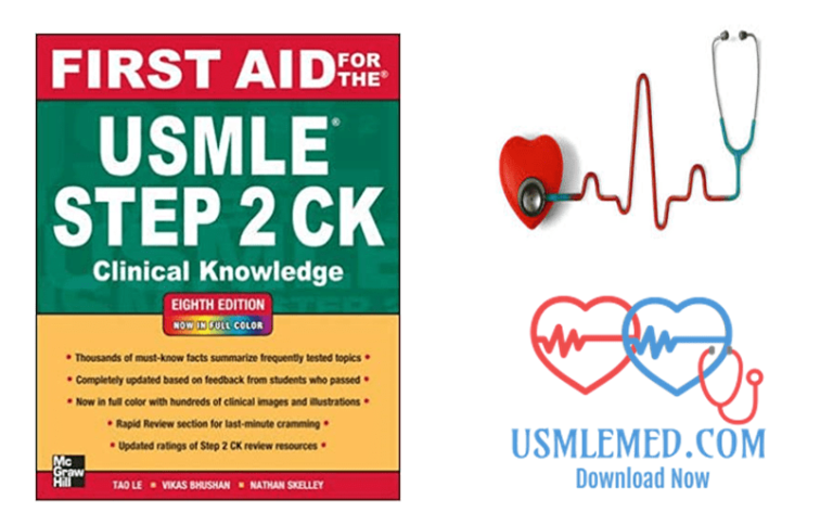 First Aid for The USMLE Step 2 CK Clinical Knowledge 8th Edition