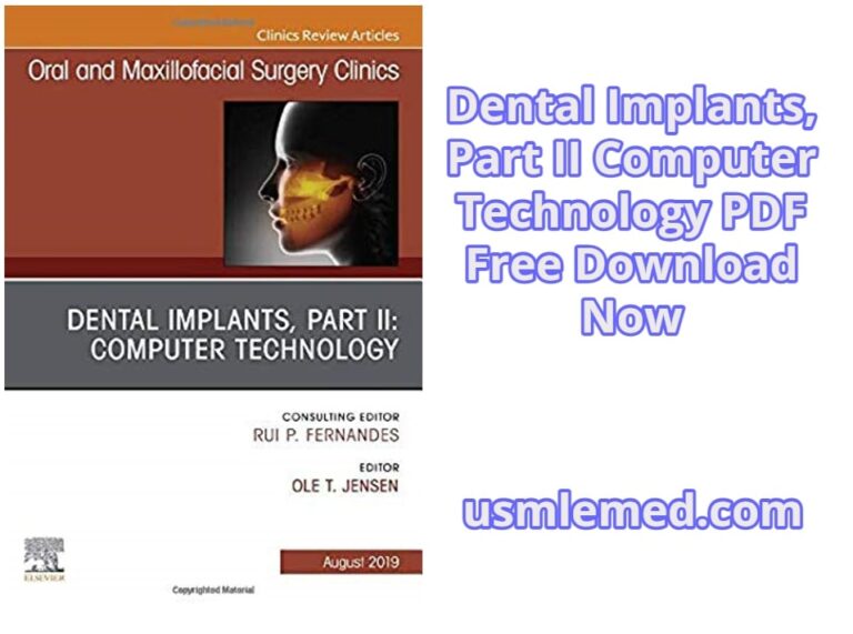 Dental Implants, Part II Computer Technology PDF Free Download (Google Drive)