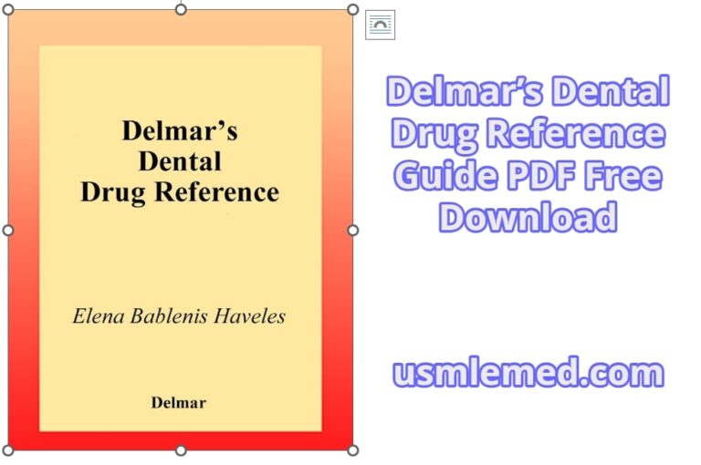 Delmar’s Dental Drug Reference Guide PDF Free Download (Google Drive)