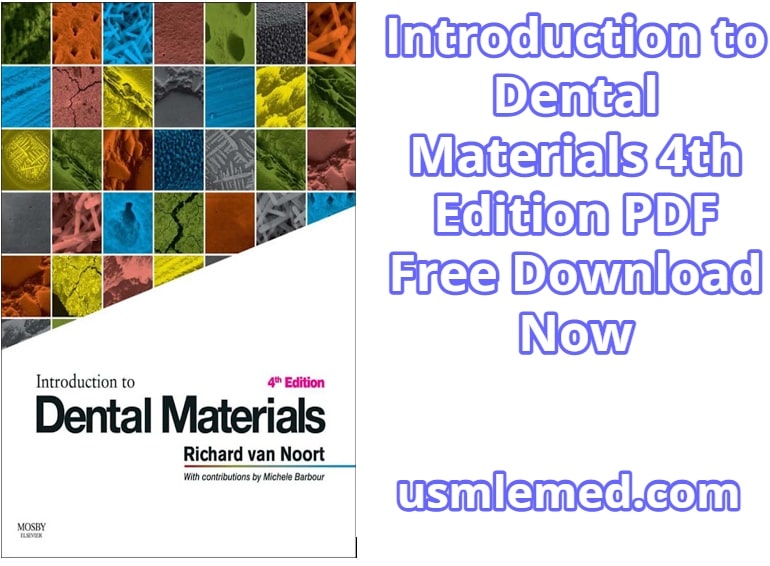 Introduction to Dental Materials 4th Edition PDF Free Download