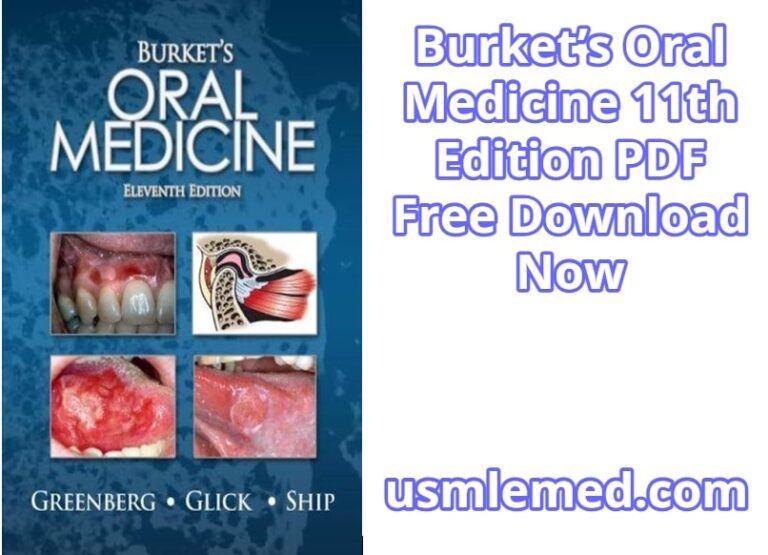 Burket’s Oral Medicine 11th Edition PDF Free Download (Google Drive)