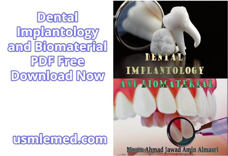 Dental Implantology and Biomaterial PDF Free Download (Direct Link)