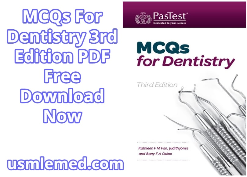 MCQs For Dentistry 3rd Edition PDF Free Download (Direct Link)