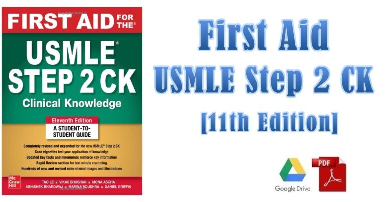 First Aid for the USMLE Step 2 CK 11th Edition 2023 PDF Free Download [Direct Link]