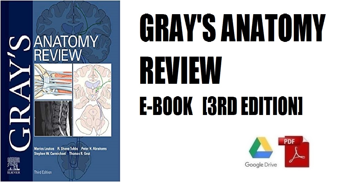 Gray’s Anatomy Review E-Book 3rd Edition PDF Free Download