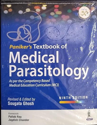 Paniker’s Textbook of Medical Parasitology 9th Edition PDF Free Download [Direct Link]
