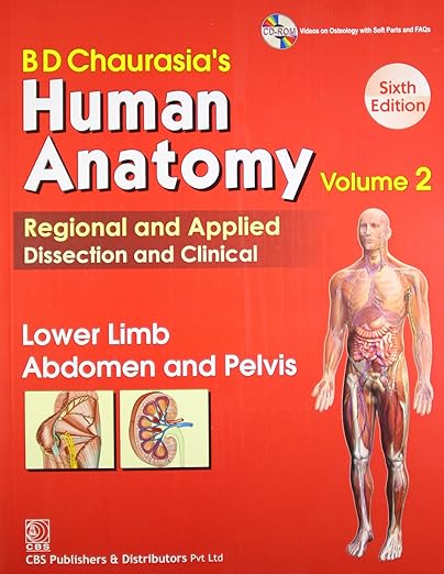 BD Chaurasia’s Human Anatomy Volume 2 Pdf Download